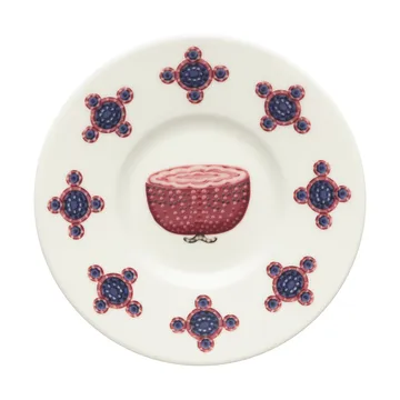Taika Sato plate Ø15 cm - White-multi coloured - Iittala