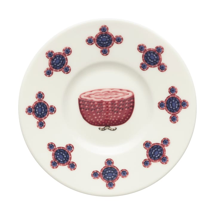 Taika Sato plate Ø15 cm - White-multi coloured - Iittala