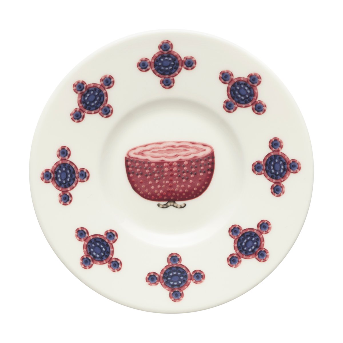 Iittala Taika Sato plate Ø15 cm White-multi coloured