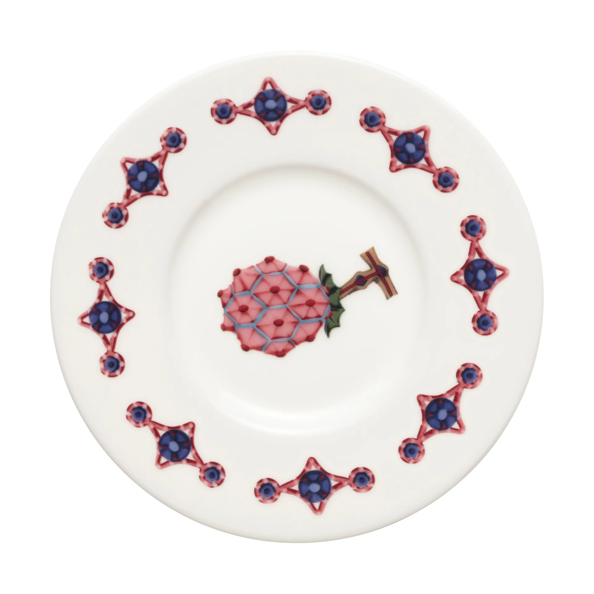 Taika Sato plate Ø16 cm, White-multi coloured Iittala