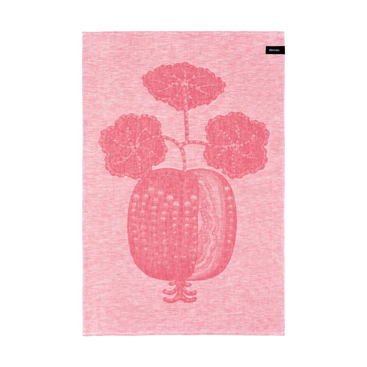 Iittala Taika Sato tea towel 47x70 cm Pink | Scandinavian Design | Kitchen tea towels | Pink