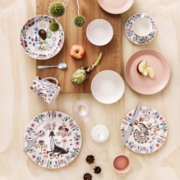 Taika Siimes deep plate 20 cm - white - Iittala