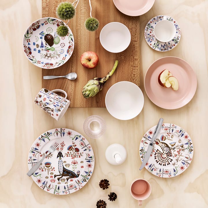 Taika Siimes deep plate 20 cm, white Iittala