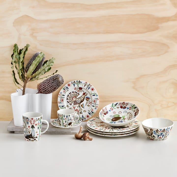 Taika Siimes kaffesaucer 15 cm, white Iittala