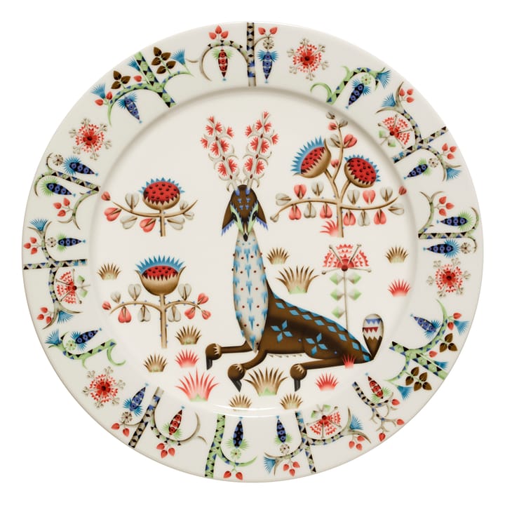 Taika Siimes plate 27 cm, white Iittala