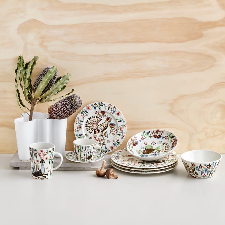 Taika Siimes plate 27 cm, white Iittala