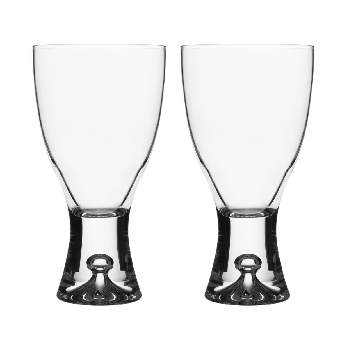 Iittala Tapio red wine glass 25 cl 2-pack clear | Scandinavian Design | Wine glasses | Transparent