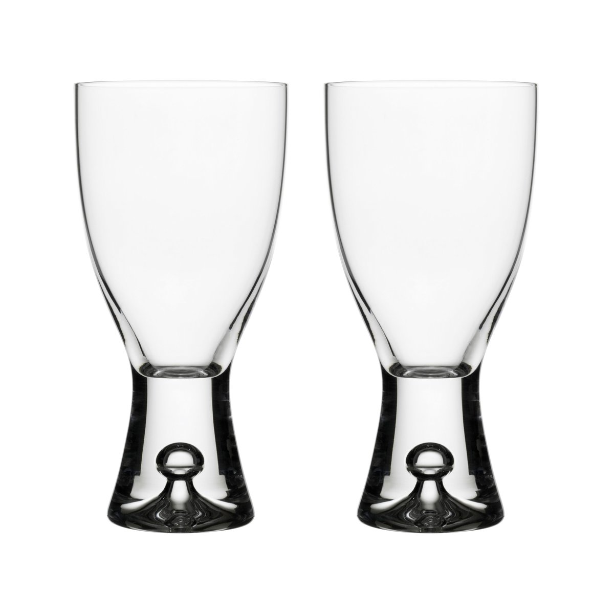 Iittala Tapio white wine glass 18 cl 2-pack clear | Scandinavian Design | Wine glasses | Transparent