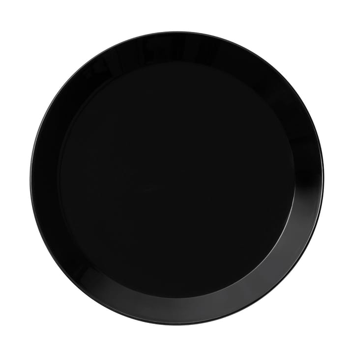 Teema plate Ø21 cm, Black Iittala