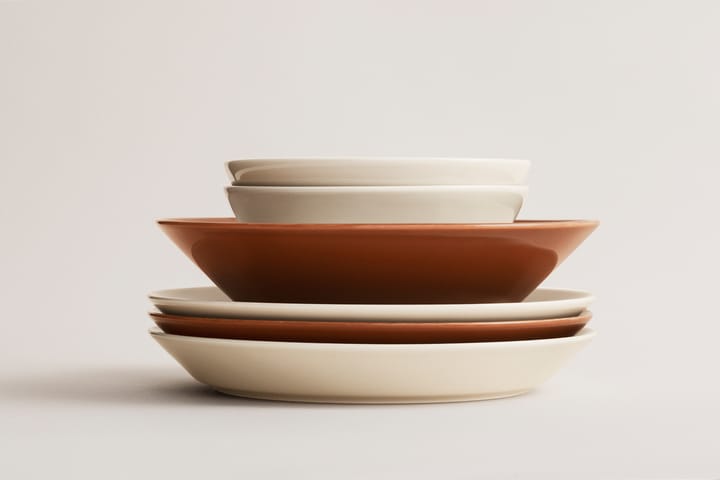 Teema plate Ø21 cm, Vintage brown Iittala