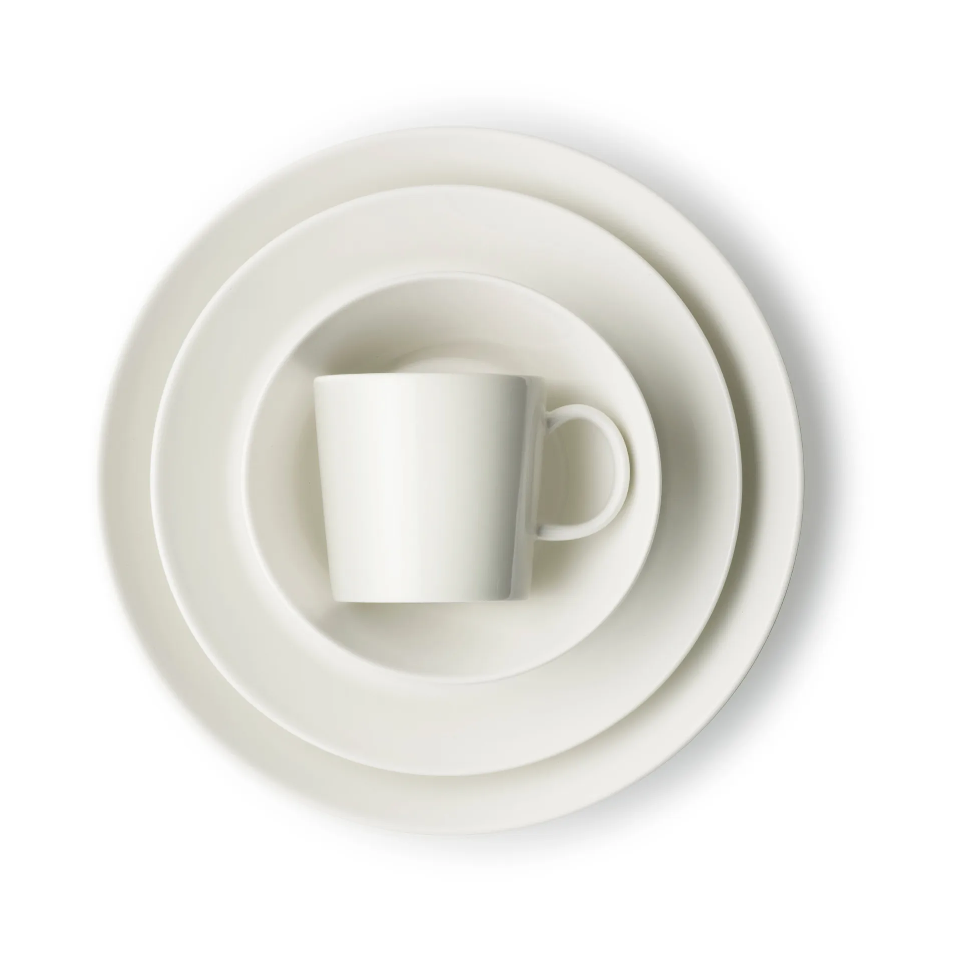 Teema plate Ø21 cm, white Iittala