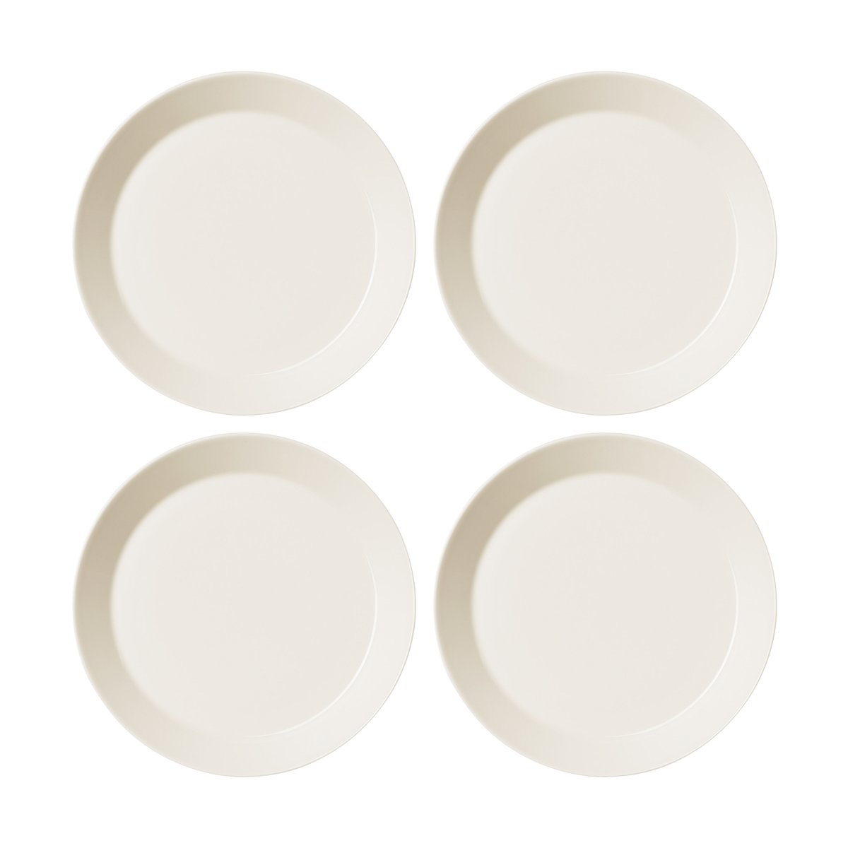 Iittala Teema plate o26 cm 4-pack White | Scandinavian Design | Dinner plates | White