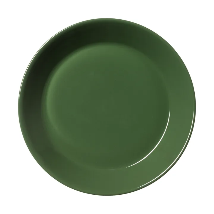 Teema small plate Ø17 cm - Forest green - Iittala