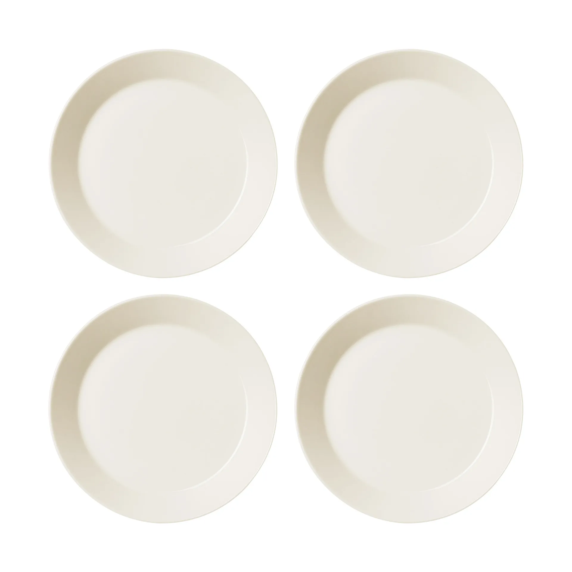 Teema small plate Ø21 cm 4-pack, White Iittala