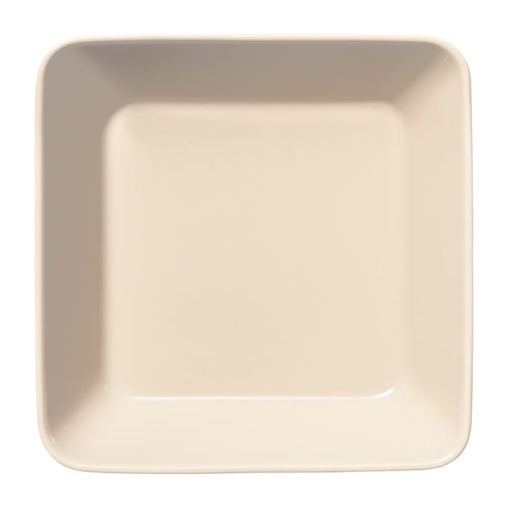 Teema square plate 16x16 cm - Linen - Iittala