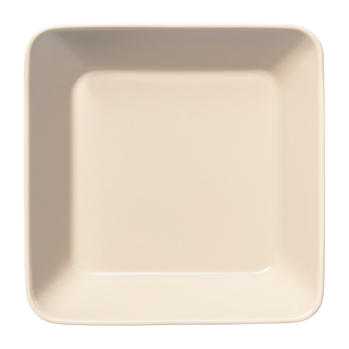 Iittala Teema square plate 16x16 cm Linen | Scandinavian Design | Dinner plates | Beige