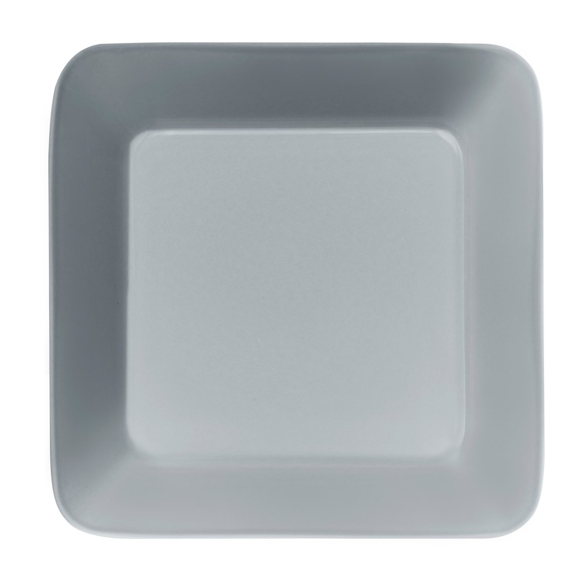 Iittala Teema square plate 16x16 cm pearl grey | Scandinavian Design | Dinner plates | Grey