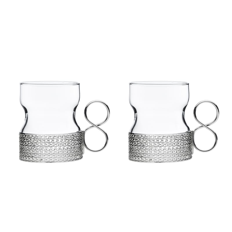 Iittala Tsaikka glass with handle 23 cl 2-pack 23 cl