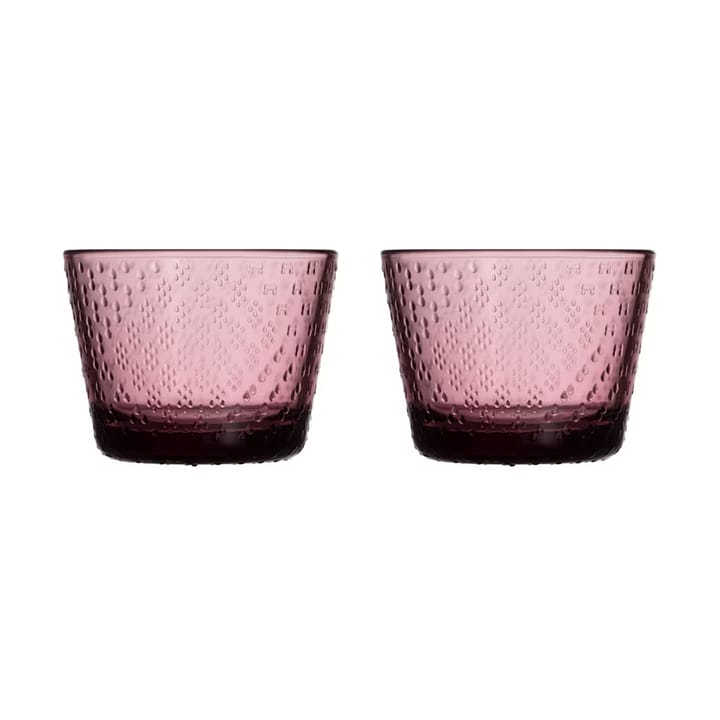 Tundra drinking glass 16 cl 2-pack - Heather - Iittala