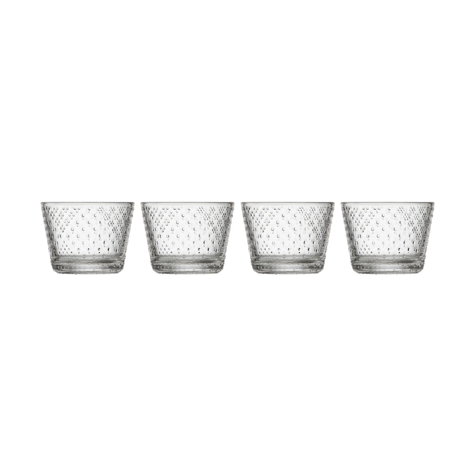 Tundra drinking glass 16 cl 4-pack, Clear Iittala