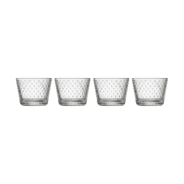 Tundra drinking glass 16 cl 4-pack - Clear - Iittala