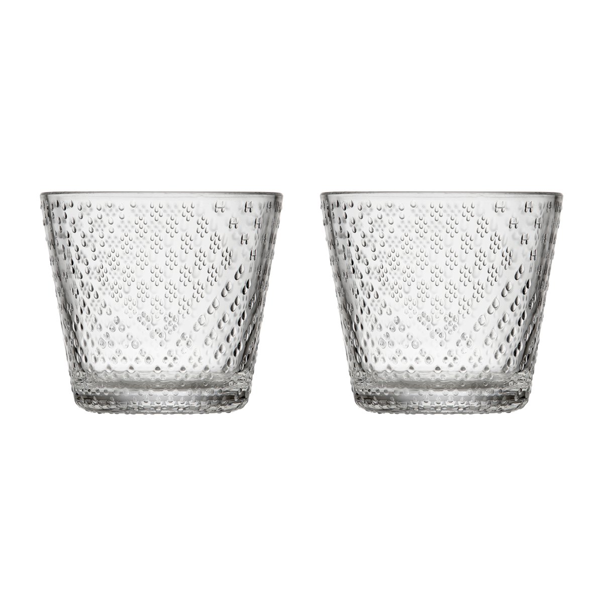 Iittala Tundra drinking glass 29 cl 2-pack Clear | Scandinavian Design | Drinking glasses & tumblers | Transparent