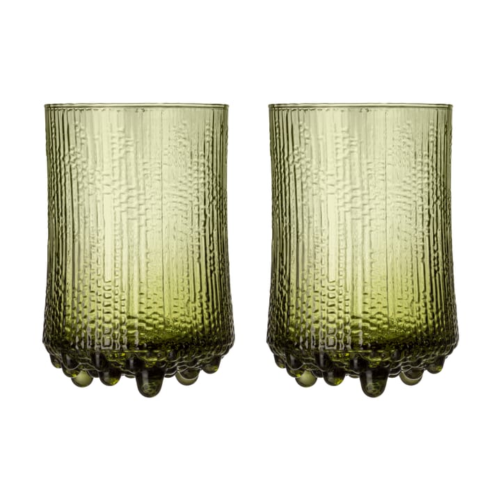 Ultima Thule beer glass Finnish sand 38 cl 2-pack - Green - Iittala