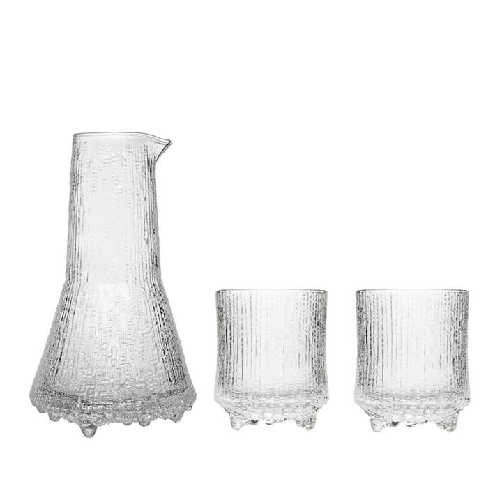 Ultima Thule carafe + 2 drinking glasses 20 cl - clear - Iittala