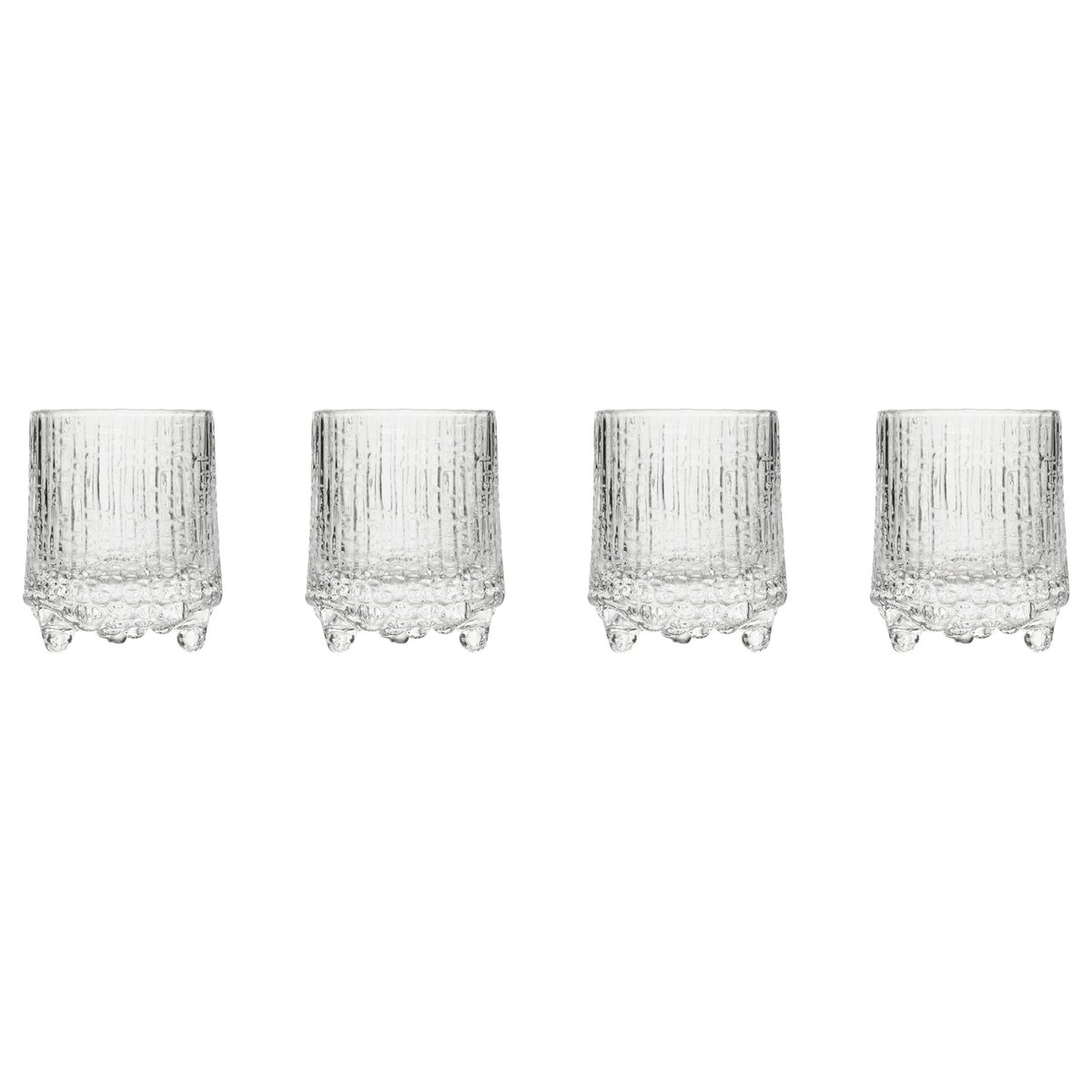 Iittala Ultima Thule snaps glass 4-pack clear | Scandinavian Design | Shot glasses | Transparent