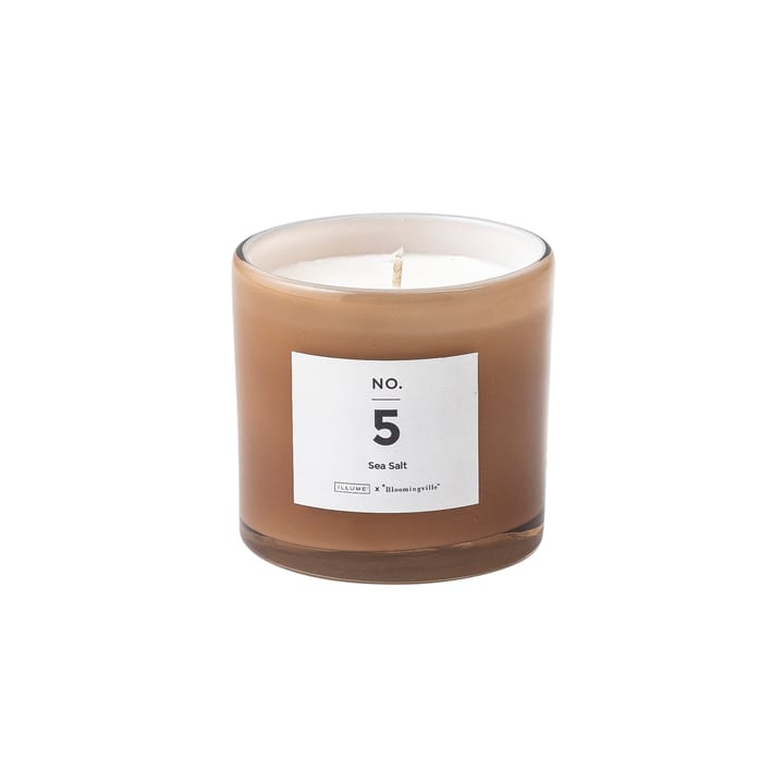 NO. 5 Sea Salt scented candle - 200 g - Illume x Bloomingville