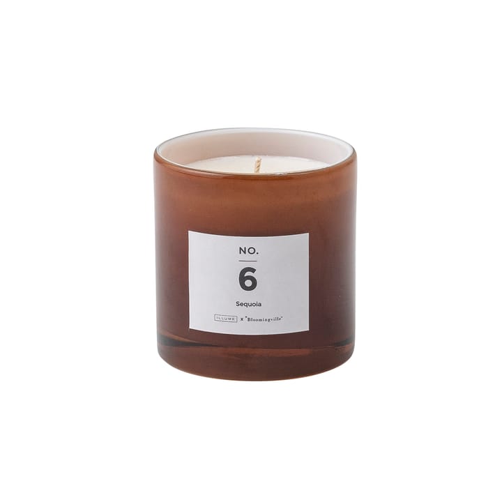 NO. 6 Sequoia scented candle - 200 g - Illume x Bloomingville