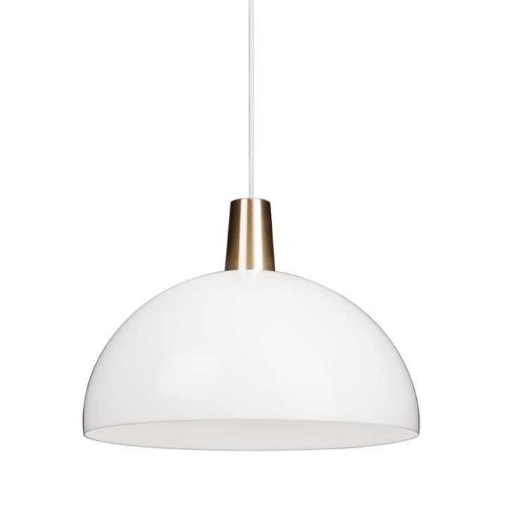 Kupoli pendant lamp - White, brass detail - Innolux