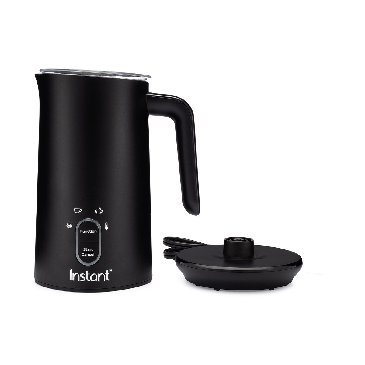 Instant Pot electric milk frother plus Black | Scandinavian Design | Black