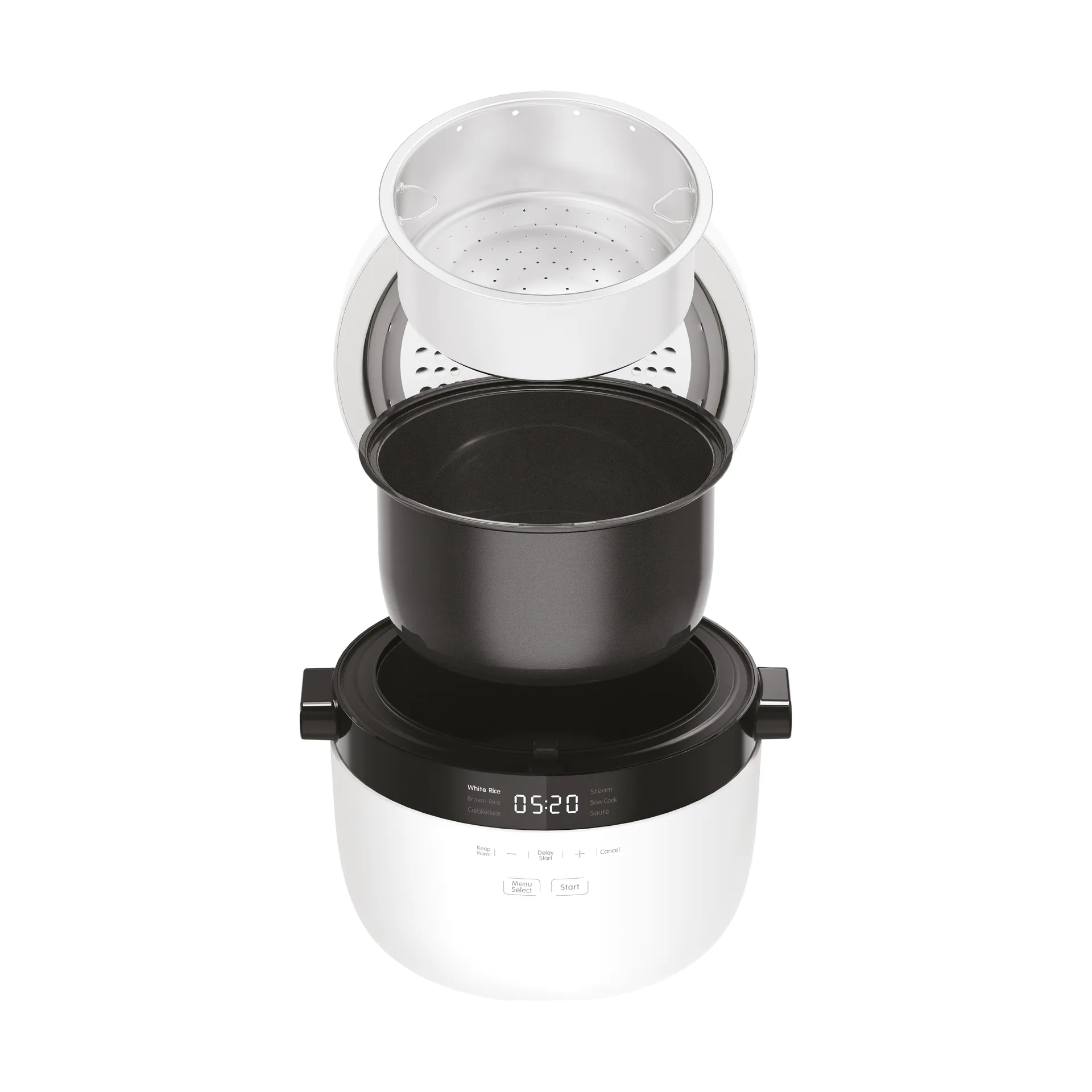 Instant Pot rice and steamer 2.8 L, White Instant Pot