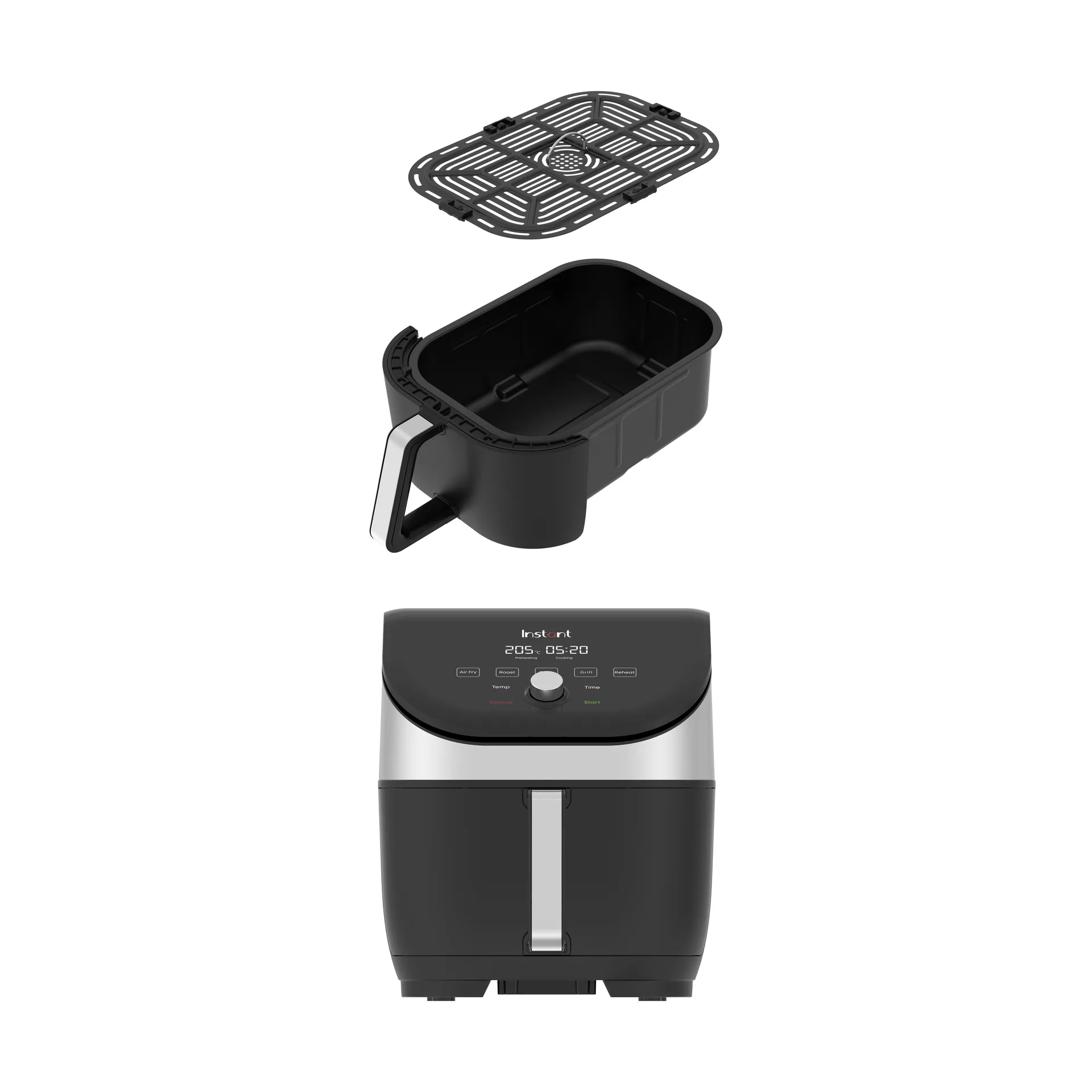 Instant Pot Vortex Duo Crisp 6 Air Fryer 5.7 L, Black Instant Pot