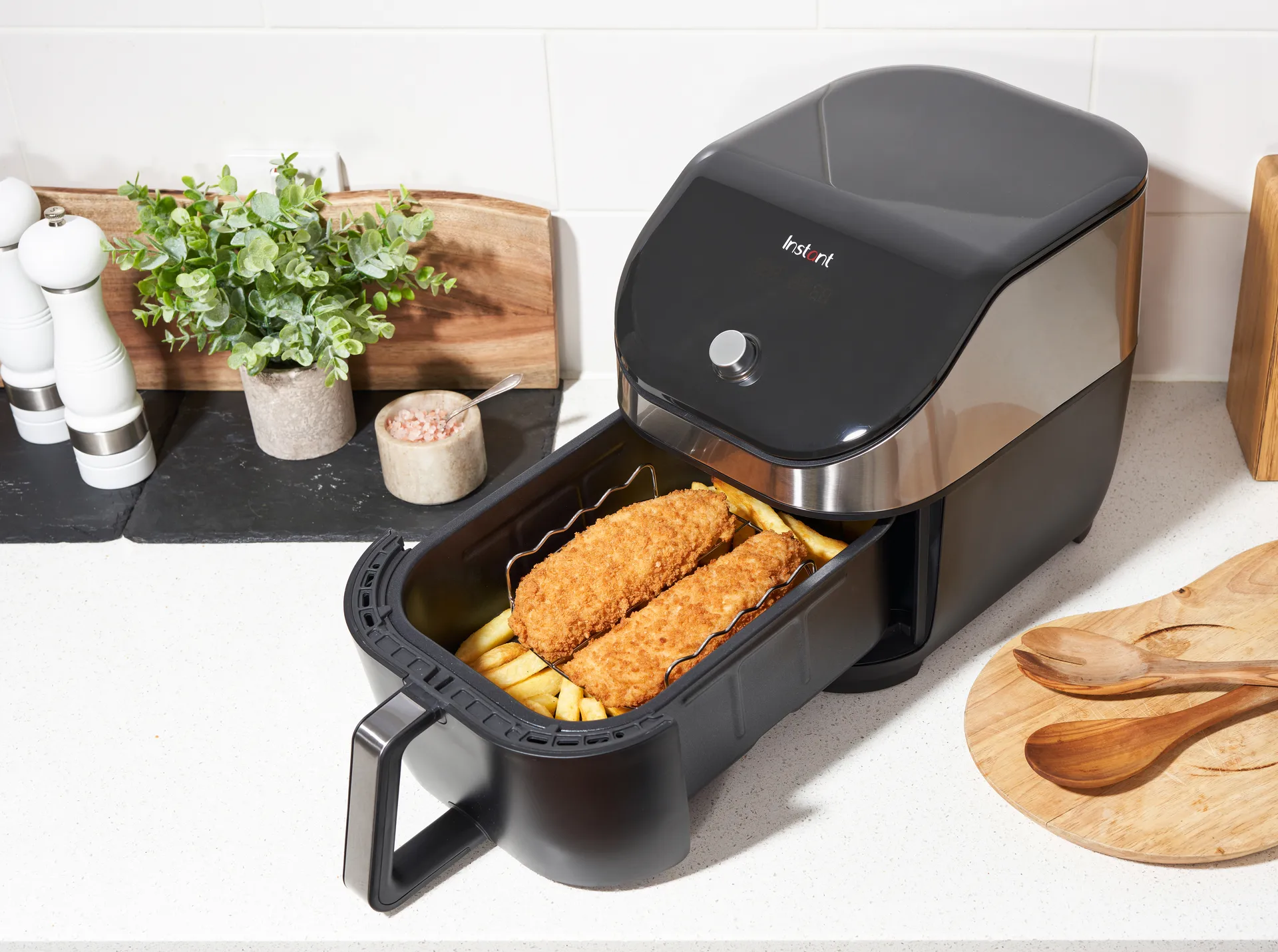 Instant Pot Vortex Duo Crisp 6 Air Fryer 5.7 L, Black Instant Pot