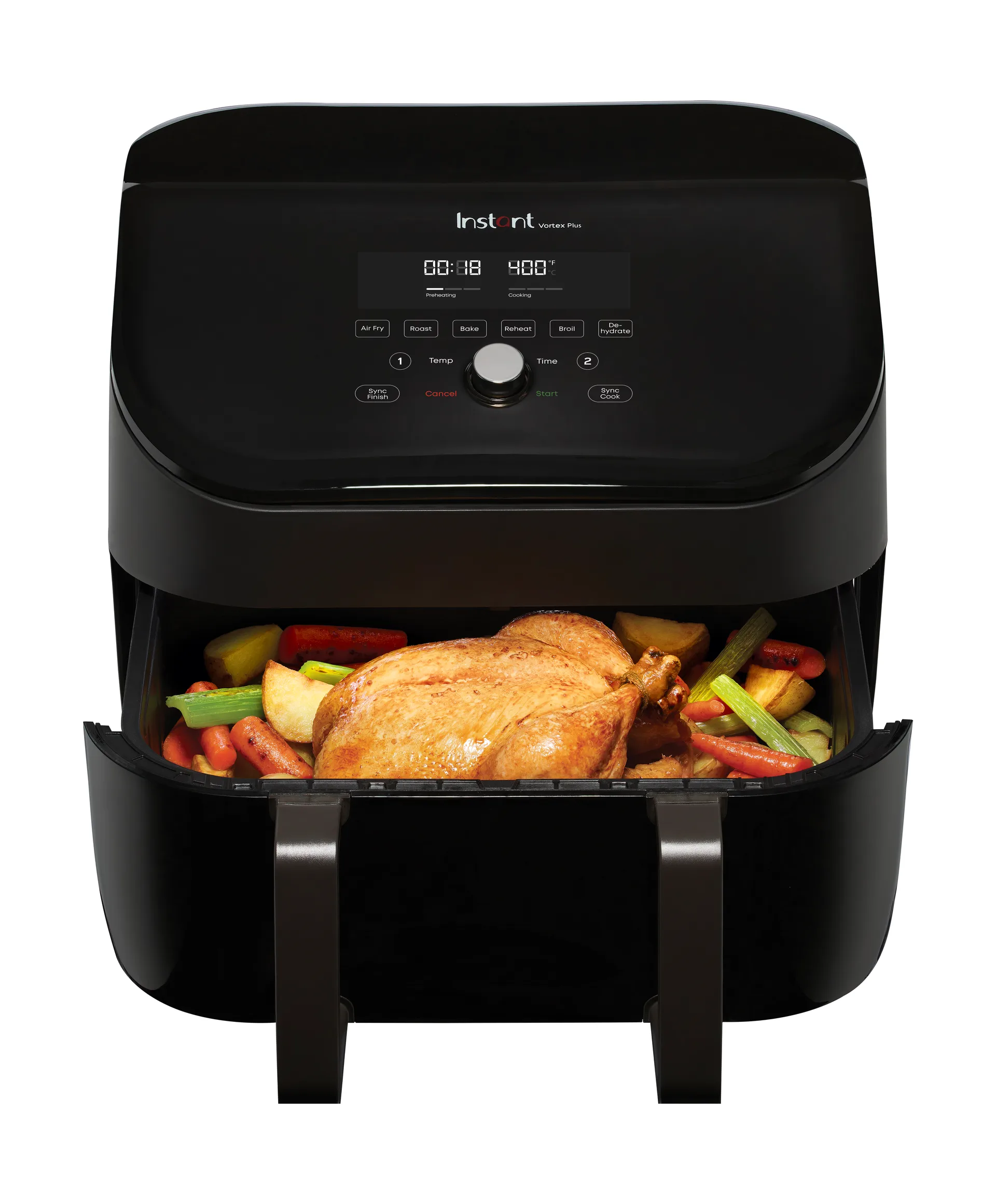 Instant Pot Vortex VersaZone dual air fryer 8.5 L, Black Instant Pot