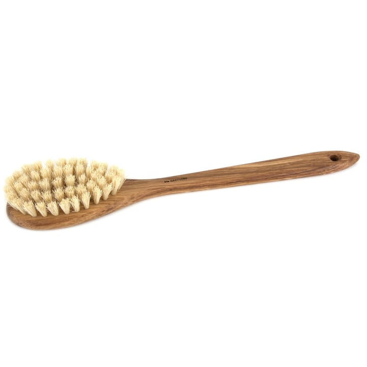 Iris Hantverk Bath brush with handle - oiled oak - Iris Hantverk