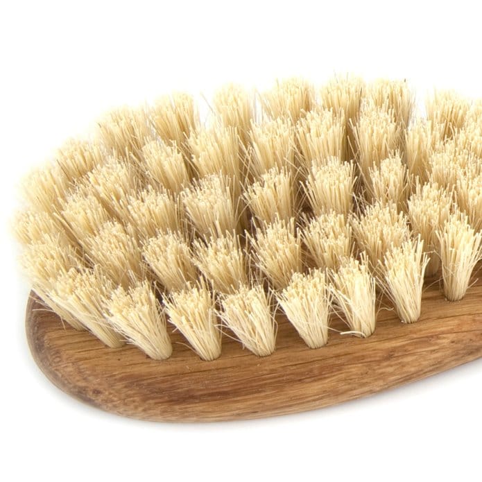 Iris Hantverk Bath brush with handle - oiled oak - Iris Hantverk