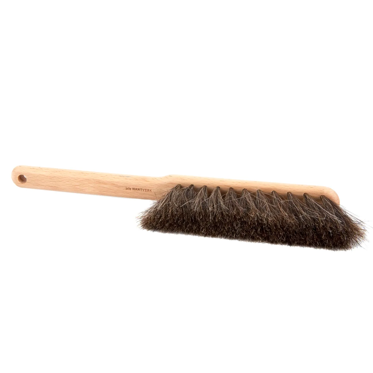 Iris hantverk bench broom oiled beech | Scandinavian Design | Brushes & brooms | Brown