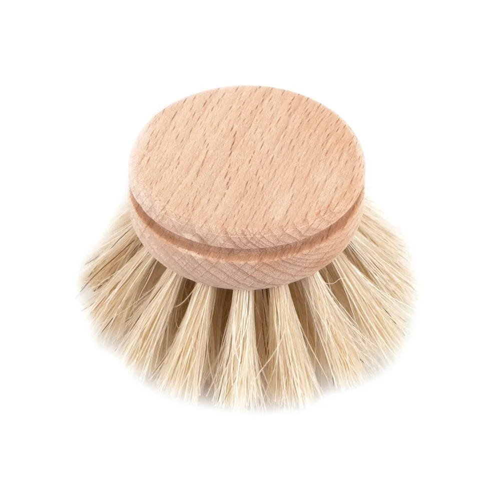 Iris Hantverk Dish brush replacement beech | Scandinavian Design | Dishcloths & brushes | Brown