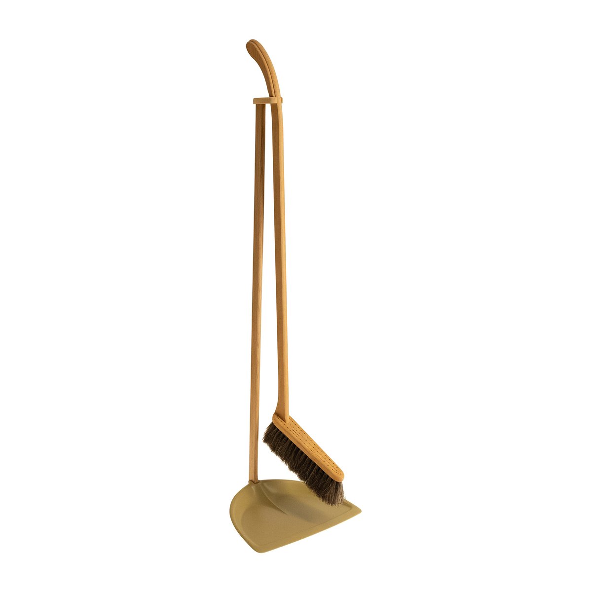 Iris Hantverk Iris Hantverk dustpan & brush set Ockra