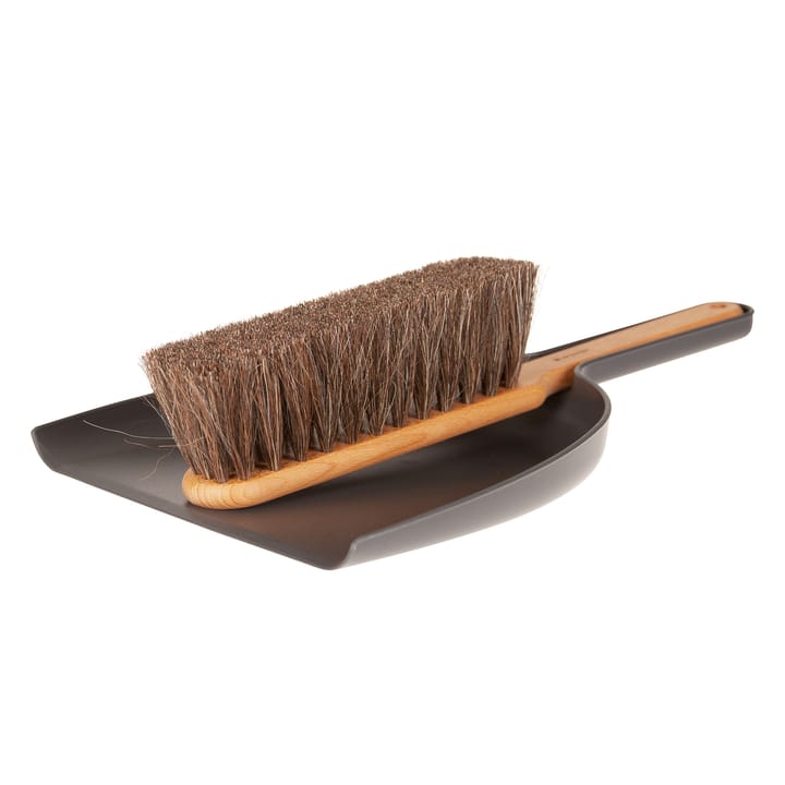 Iris Hantverk Dustpan & brush set small - Grafite black - Iris Hantverk