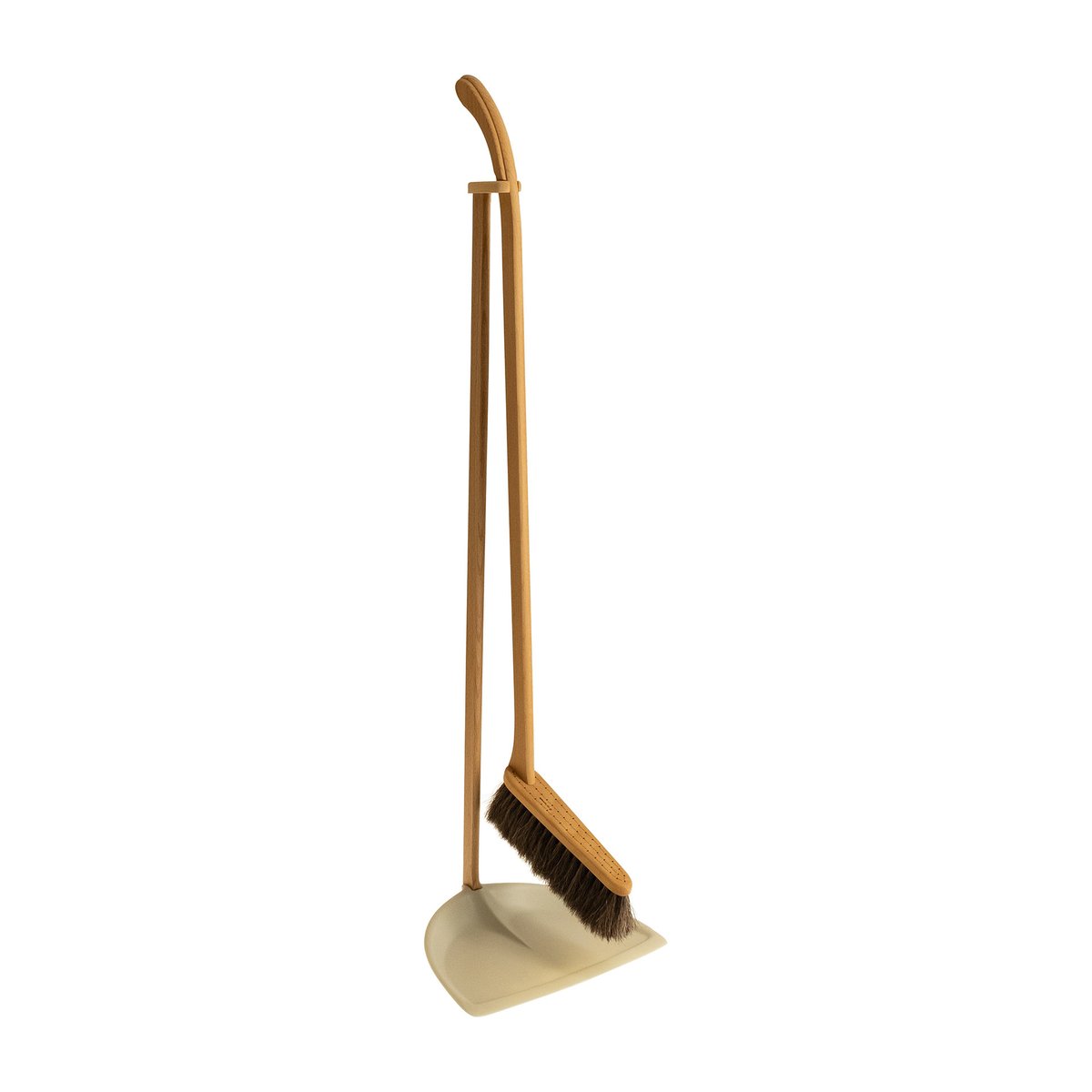 Iris Hantverk Iris Hantverk dustpan & brush set White chalk