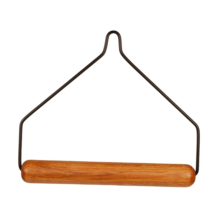 Iris Hantverk paper towel holder - Oiled oak-metal, hangable - Iris Hantverk