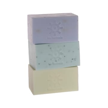 Iris hantverk soap 3-pack - lemon grass-poppy seed-lavender - Iris Hantverk