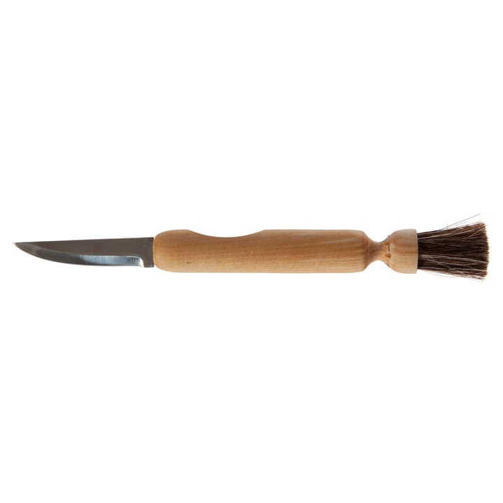 Iris Hantverk sponge knife with brush - birch - Iris Hantverk