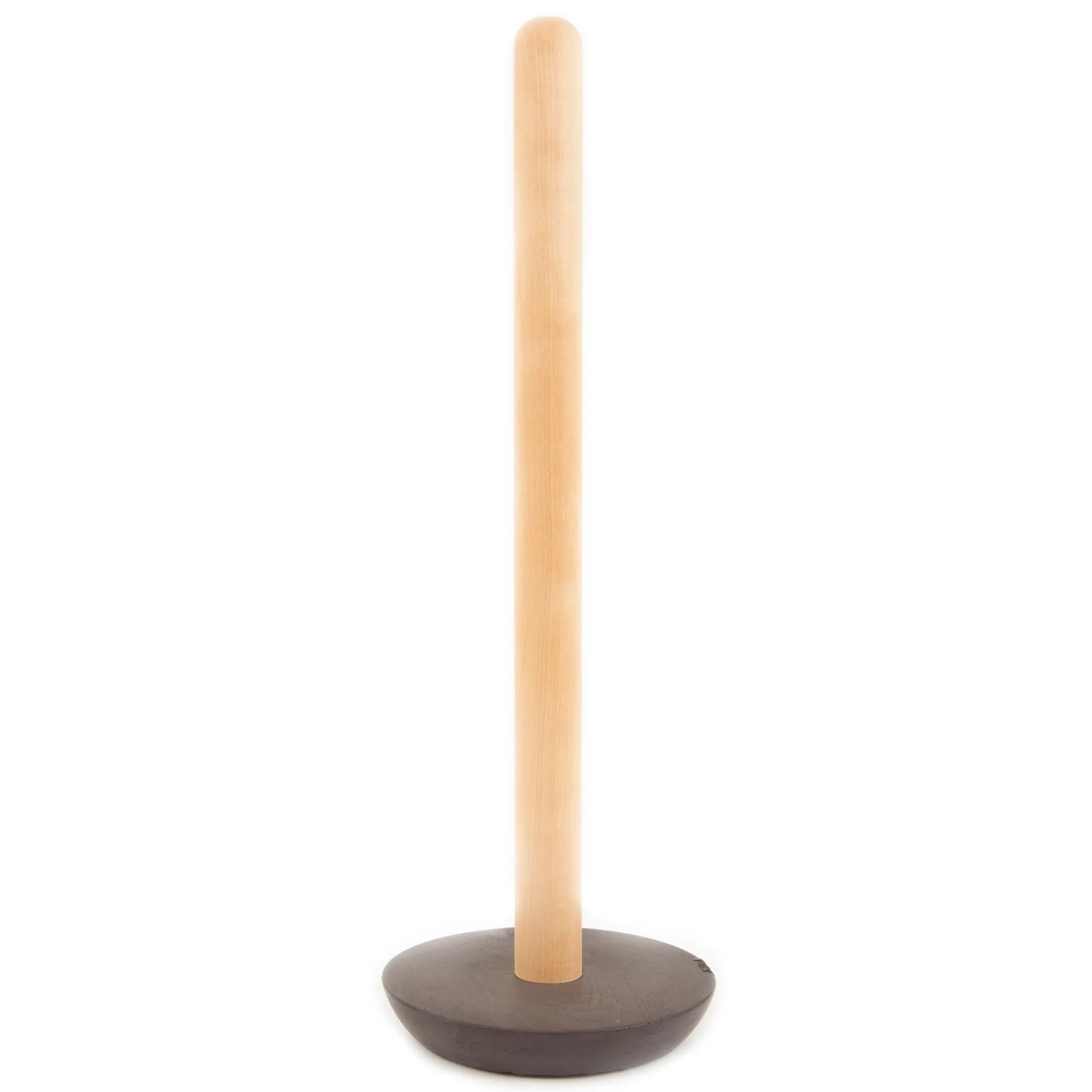 Iris hantverk toilet paper holder, birch-black base Iris Hantverk