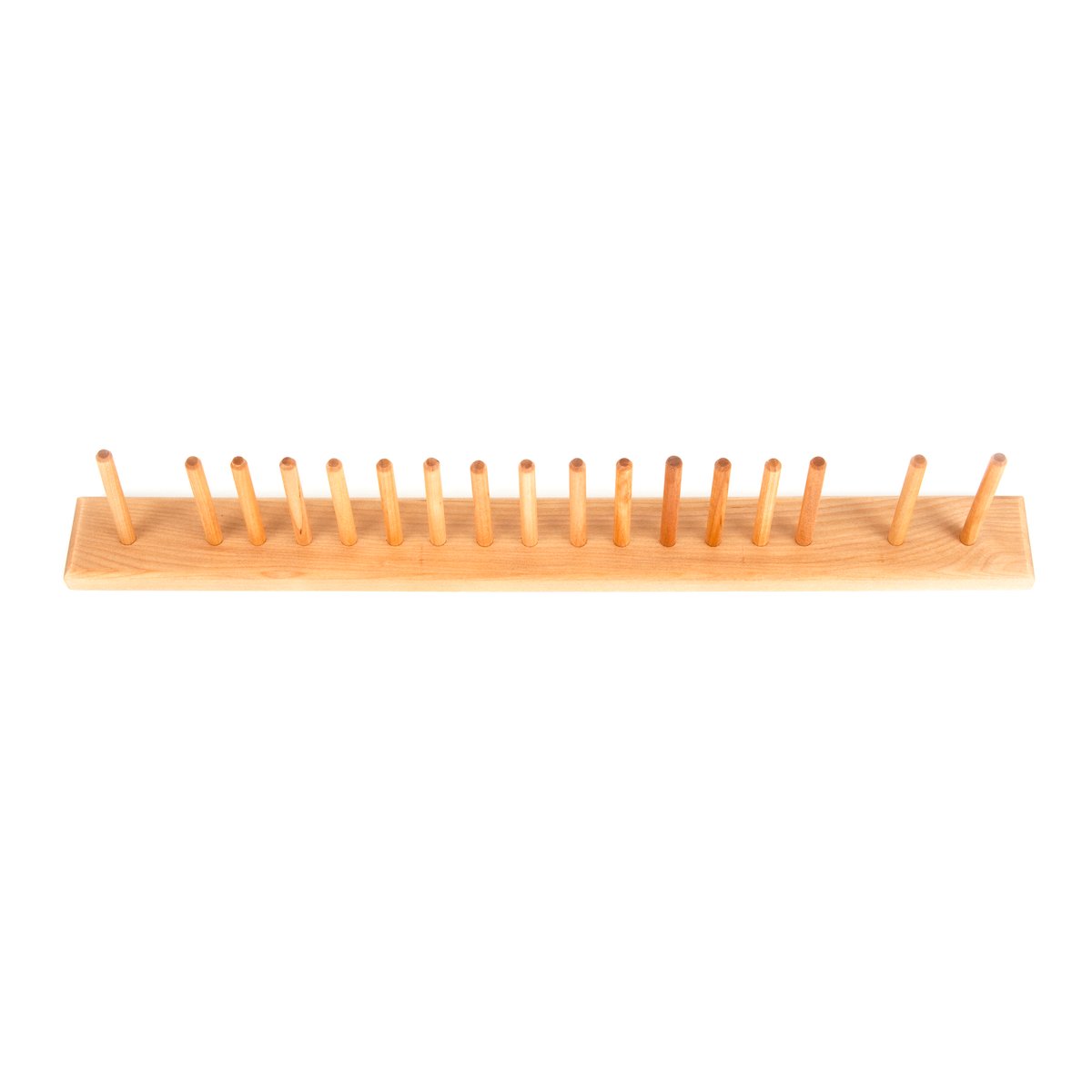 Iris Hantverk Knopplist hook rack oiled maple wood | Scandinavian Design | Clothes hooks & hangers | Brown