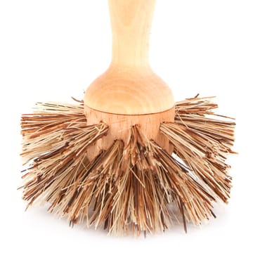 Pan brush - oil treated birch - Iris Hantverk